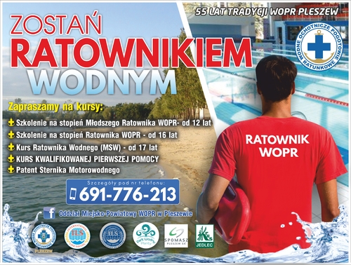 Kurs ratownika wodnego