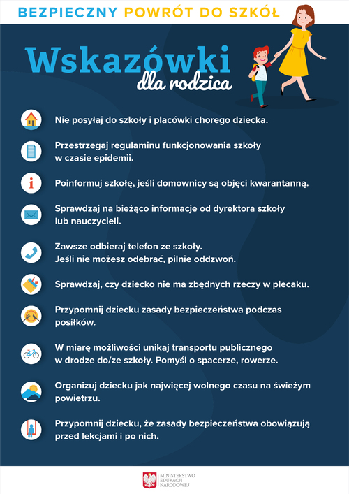 Bezpieczny powrt do szkoy rodzice